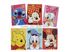 A-27#A-19#RED ENVELOPE 8*11.5CM(6P/PACK)CNY(12349)